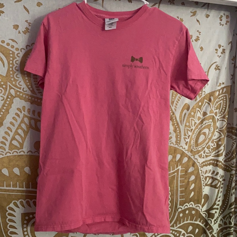 Simply Southern pink tee-shirt